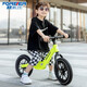 Balance pour enfants pour toujours vélo parallèle sans pédales 1-3-2-4-5-6 ans Baby Baby Scooter 12/14 pouces verts [alliage de magnésium] [Version améliorée] 12 pouces (adapté à la hauteur 85-110 cm)