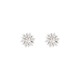 FACAMAN light luxury brand earrings for women, snowflake earrings design, pierced ears, no need to pick them off when sleeping, birthday gift, snowflake earrings design, exquisite gift box
