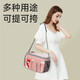 
Beijia Yuanying Stroller Hanging Bag Storage Bag Storage Bag Trolley Large Capacity Mom Bag Multifunctional One-Shoulder Crossbody Mom Bag Persian Yellow - Multifunctional - Can be backed or hung