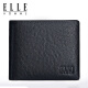 ELLE HOMME法国品牌真皮钱包男短款男士皮夹商务多功能父亲节礼物送老公爸爸 短款/带驾驶证夹【专柜礼盒】 8601503/法国品牌/送礼有面