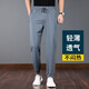 Woodpecker High Elasticity Men's Pants Ice Silk Sports Trousers Men's Summer Thin Harem Pants Loose Casual Pants Men's Pants Quick-drying Ice Silk Medium Gray M Recommended 105-126Jin Jin equals 0.5 kg to wear