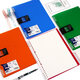 Король Джим A5 Loose Leaf Book Book Book Bontepad Блокнот ноутбук Дневник катушка 9854TTE-GS GREEN