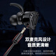 Naiyu game headphones wired in-ear mobile game e-sports chicken earphones sound insulation noise reduction mobile desktop laptop microphone two-in-one Naiyu chicken special [Samurai black] 3.5mm