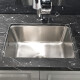 科勒（KOHLER）普罗304不锈钢手工加厚水槽洗碗池大容量厨盆洗菜盆3664T 3884T单槽+21366T龙头