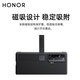 Honor (Honor) Écran pliant magie vs boîtier de téléphone mobile Case de cuir d'origine officiel Magicvs Supreme Edition Smart Window Protection Flip Protection Full Pack Anti-Fall Magnetic Belt Bracket Case arrière Honor Magicvs Series / Zhengzhen Version (noir) Flip Window Leather Case