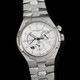[Second-hand 99 new] Vacheron Constantin men's watch VC vertical and horizontal four-hai series 42mm automatic mechanical men's watch luxury watch 47450/B01A-9226 White disc steel belt
