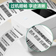 得力(deli)珊瑚海100*70mm 690张*6卷 三防热敏标签打印纸 快递面单不干胶打印纸ZG106
