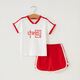 Shanou 2025 summer new baby summer suit boys' thin split Tsinghua North Korean children one-year-old clothes cotton set GML short-sleeved cover-Beijing Hong 80 CM