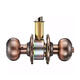 
Huilide Custom Brand FQ-9214AC Bronze Ball Lock Indoor Bedroom Door Lock Stainless Steel Ball Lock White 35-50mm Right Open With Key