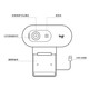 罗技（Logitech）C505e高清电脑网络摄像头 视频会议网络课程 远程教育网课摄像头 720P C505E