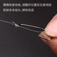 Hook Feng Texas Fishing Group Set Accessories Bullet Lead Crank Hook Fish Eye Block Bead Carlo Fishing Group Combination Wild Fishing Bass Mandarin Fish Crank Hook Bullet Lead Set/40 Group