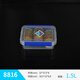 
Large capacity rectangular kitchen commercial fresh-keeping box plastic storage box refrigerator special food grade transparent seal box 9928 label type without snap 29L