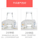 屁屁乐 婴儿尿布兜防水纯棉尿布裤尿片固定裤透气可水洗尿片兜防漏隔尿裤 晴日 M（10-17斤）