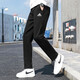 阿迪达斯 （adidas）裤子男裤 2025年夏季男士休闲长裤加绒保暖卫裤跑步运动裤男 GK9273/针织直筒 2XL