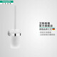 Hansgrohe Rutgers series frosted glass bathroom toilet brush holder