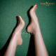7373 Serie Aurora Glossy 360 Costeria sin costura Medias sexys altas densas densas Silky abiertos Pantyhose Piel de pantimedias de piel simple [entrepierna abierta]