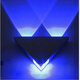 Micro led wall lamp modern simple creative corridor aisle bar club KTV background wall decoration colorful color-changing light 3W blue light