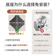 匠无同洗衣机底座支架滚筒波轮防滑防震脚垫空调冰箱增高托盘适用于小天鹅美的海尔通用