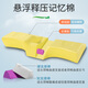 Royaho special cervical spine pillow for cervical spondylosis, adult straightening and anti-arching side sleep, neck protection, hot compress, high-hard pillow, rich bag, navy blue - hot compress type - type B, single, middle pillow 11cm, sleeping on the back 8 = height 8cm - sleeping on the side 11cm