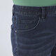 YOUNGOR pants men's mid-season young men's jeans shorts casual shorts shopping mall same style Navy blue 34 175/84A