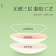 Catman (MiiOW) 5 pairs of breasts and wedding breasts and bras for women underwear women strapless and markless underwear bras against concave points and anti-exposed