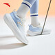 ANTA Women's Shoes Shenxing Lite丨Training Shoes for Women 2026 Spring Cushioning Anti-Slip Jogging Sports Shoes Commuting Hiking Shoes Paper White/Oxygen Blue-4 36.5