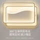 雷士（NVC） led智能吸顶灯客厅灯卧室灯风扇灯套餐轻奢风全屋灯具灯饰 110W 30㎡内适用 5010lm 智控大灯