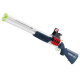 Solar S686 Fusil de chasse Trolley Double Tube LALUFULA BOLL Shell jetant Soft Bullet Grab XM1014 Fusil de chasse Boy Toy Toy Grab Double Tube Version Tactical [Bleu et Blanc] + 2 BULLET DE 3 TOS 6 Shell Shell + 20 Bullets Soft + Red Dot + Target