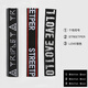 Hairband 3-piece set sports headband men Korean style simple sweat-absorbing turban boy handsome Korean Harajuku hip-hop street versatile headband 3-piece set combination 7