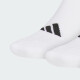 adidas运动纯色篮球袜男女长筒袜吸汗跑步袜耐磨透气毛巾底休闲训练袜 JN4867【三双装白色高筒袜】 XL-鞋码46-48