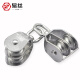 304 stainless steel double pulley steel wire pulley small pulley lifting fixed pulley lifting ring single pulley (single pulley) M15