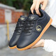 Harroman Tai Chi shoes new soft leather lightweight breathable non-slip beef tendon soles men and women morning exercises and performing martial arts Tai Chi sports shoes 9789 black 36