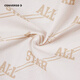 Converse Converse children's clothing girls All Star shirt spring and autumn new full-print comfortable children's long-sleeved shirt classic white 110/52 recommended height 98-104cm