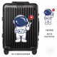 Fashionable and cool Erdan personalized fashion brand A4 large cartoon luggage suitcase stickers literary guitar scooter stickers waterproof A4 large Snoopy B style
