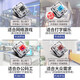 AJAZZ mechanical keyboard and mouse set e-sports three-piece set headphones chicken-eating macro gaming computer laptop desktop luminous peripheral mechanical keyboard and mouse set