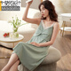 Modal pure cotton pajamas for women in summer thin cotton suspender nightgown sweet sexy girl student comfortable skin-friendly home clothing FY5012# XL suitable for 120-140Jin [Jin equals 0.5 kg]