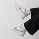 NIKE耐克男女鞋新款DUNK LOW复古滑板鞋 运动休闲鞋DH9765_100 白-金属红 35.5