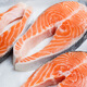 Salmon Family salmon whole 3kg has been divided into fillets, directly sourced from Chile, gift box
