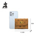 Vogelscheuche Klappe kleine Brieftasche für Frauen Kurzkartentasche für Frauen High-End New Internet Promi Wallet für High-End-Geburtstagsgeschenk für Freundin 34827-6z Brown