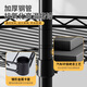 Kawai Triangle Rack Kitchen Storage Rack Pot Rack Bathroom Corner Rack Bathroom Corner Rack Corner Storage Rack Storage Rack Powder-[35*35*120]C1484