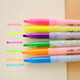 Marcador de lápiz de pluma de los estudiantes de Hobby Highlighter Marcador de lápiz de lápiz Pen Pen 6191 Xiangxiang Highlighter Pink 12 PCS/Box