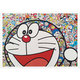 SUNWAYART Death NYC autographed limited edition Doraemon children's room decoration painting sunflower hanging painting 32*45cm Sunflower & Doraemon (including framing) 44.5 57.5cm