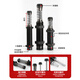 Type hydraulic hydraulic hydraulic buffer damper AD/ACA08061007 1416 20 robot accessories AC1416-2 (fine teeth)
