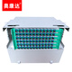 
Okonda Telecom-grade SC FC LC ODF fiber optic distribution frame Single-mode thickened pull-out rack type fiber melting disk terminal box welding disc fiber optic flange 12153C SC72 core 72-port ODF fiber optic distribution frame