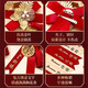 魔小宅胸花婚礼全套家人结婚新郎新娘父母备婚襟花感胸针用品大全 吾家有喜【热销5对装】 钻喜胸花-金流苏款