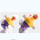 Little White Bear Bite Food Complementary Fruit Bite Bag Baby Food Trainer Machine Orange (Free Mesh Bag for over 6 months - 2 pieces)