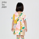 jnby by JNBY new Jiangnan cloth children's clothing short-sleeved A-type dress 24 autumn girls 1O7G12460 690/mixed powder (batch 1) random pattern 120cm