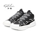 Shachi casual trendy cowhide fashionable non-slip wear-resistant comfortable and breathable casual shoes DWT3E3519 black 43