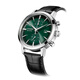 CITIZEN watch Eco-Drive men's leather strap green disc fashion trend watch as a New Year gift CA7069-24X