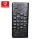 LAIPAI crocodile pattern men's wallet men's long genuine leather men's handbag large capacity wallet clutch bag for boyfriend picture style